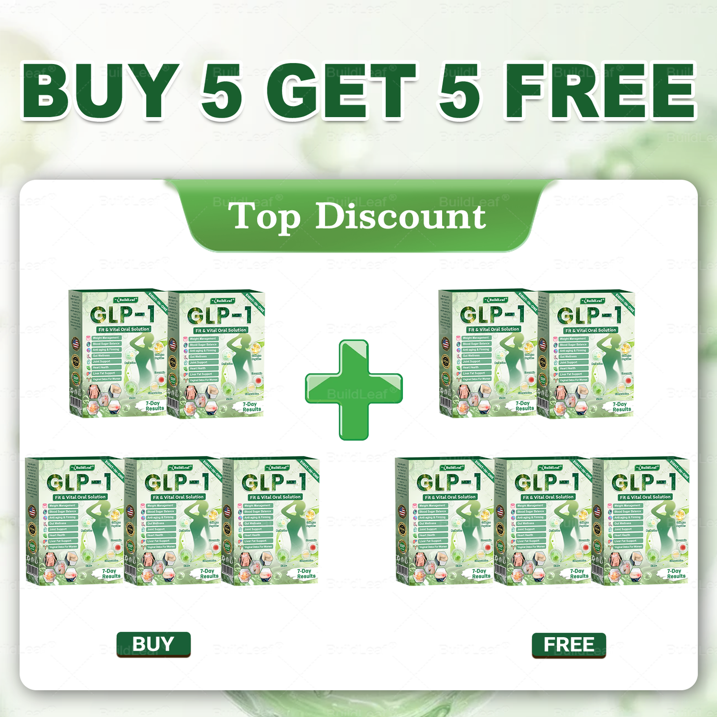 As a lucky customer, you have one more chance to enjoy a 50% discount on your next shopping spree! BuildLeaf®